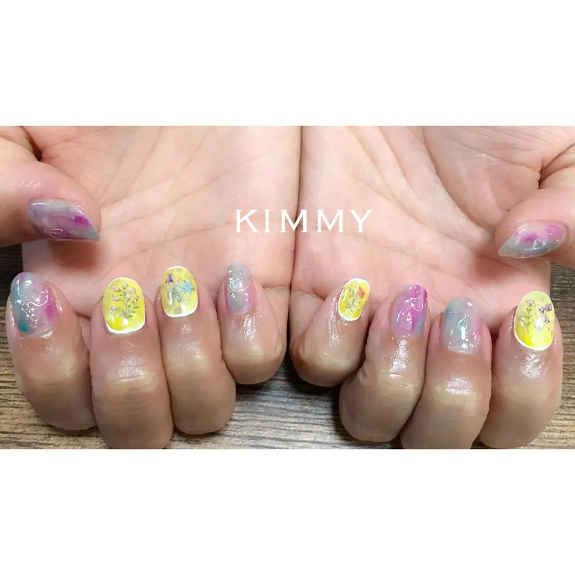 ネイル ハンドネイル kimmy nailsのネイルデザイン