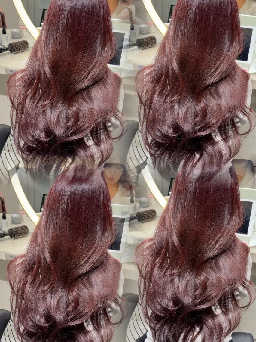 ロング カラー ベージュカラー ブリーチ 透明感カラー ダブルカラー ブリーチなしカラー ヘアカラー 佐渡優 365連勤する美容師のヘアスタイル