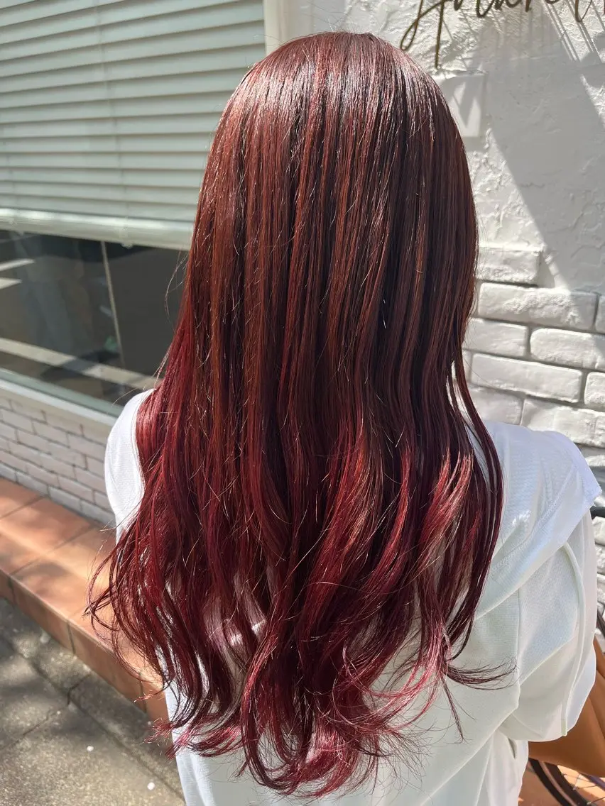 ロング カラー ブラウンカラー カット ヘアカラー トリートメント 🌈透明感カラー🌈 🌟吉田祐介🌟のヘアスタイル