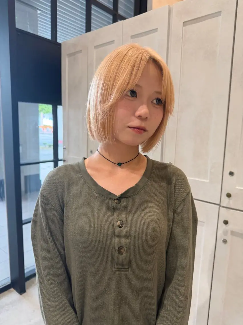 ショート カラー ヘアカラー デザインカラー/ AYA/DEANのヘアスタイル