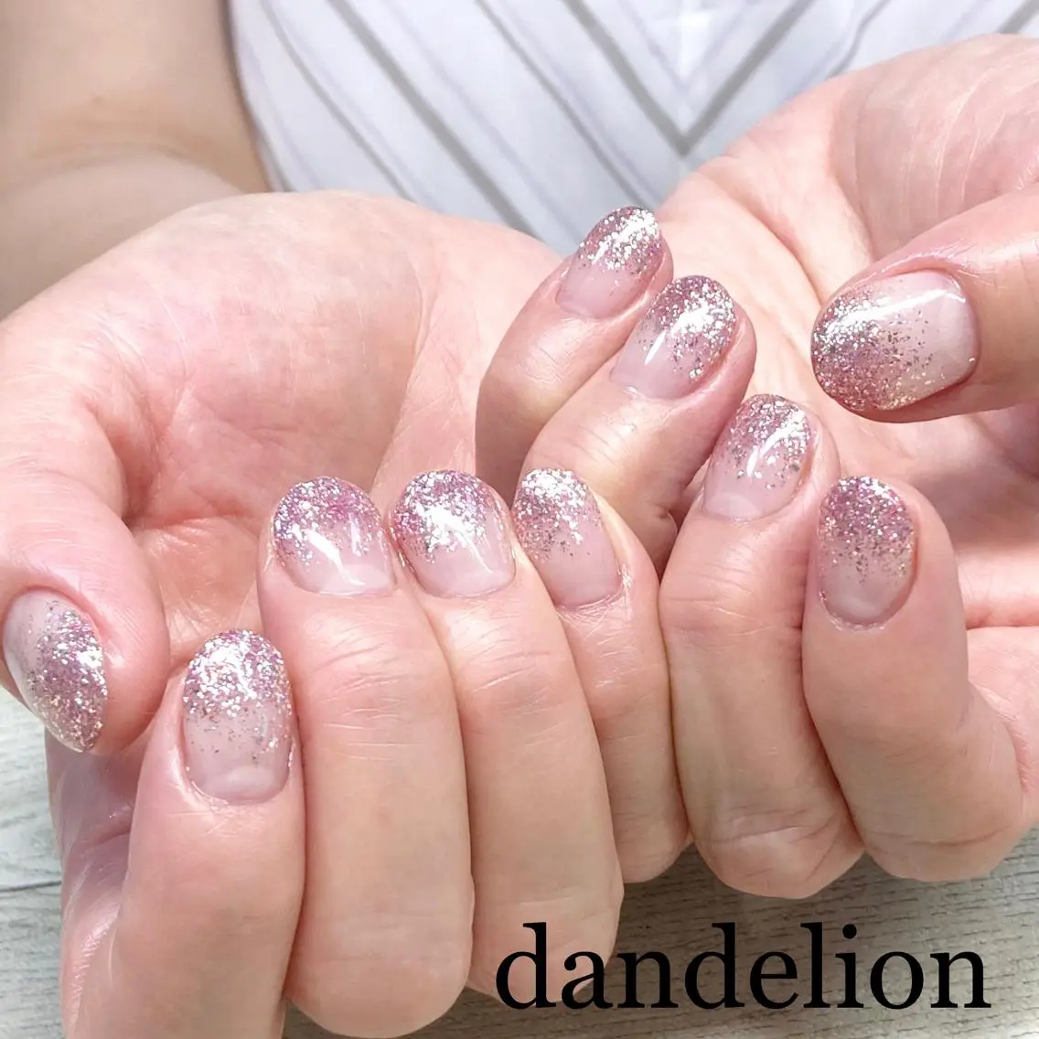ネイル ハンドネイル ハンドケア dandelion ダンデライオンのネイルデザイン