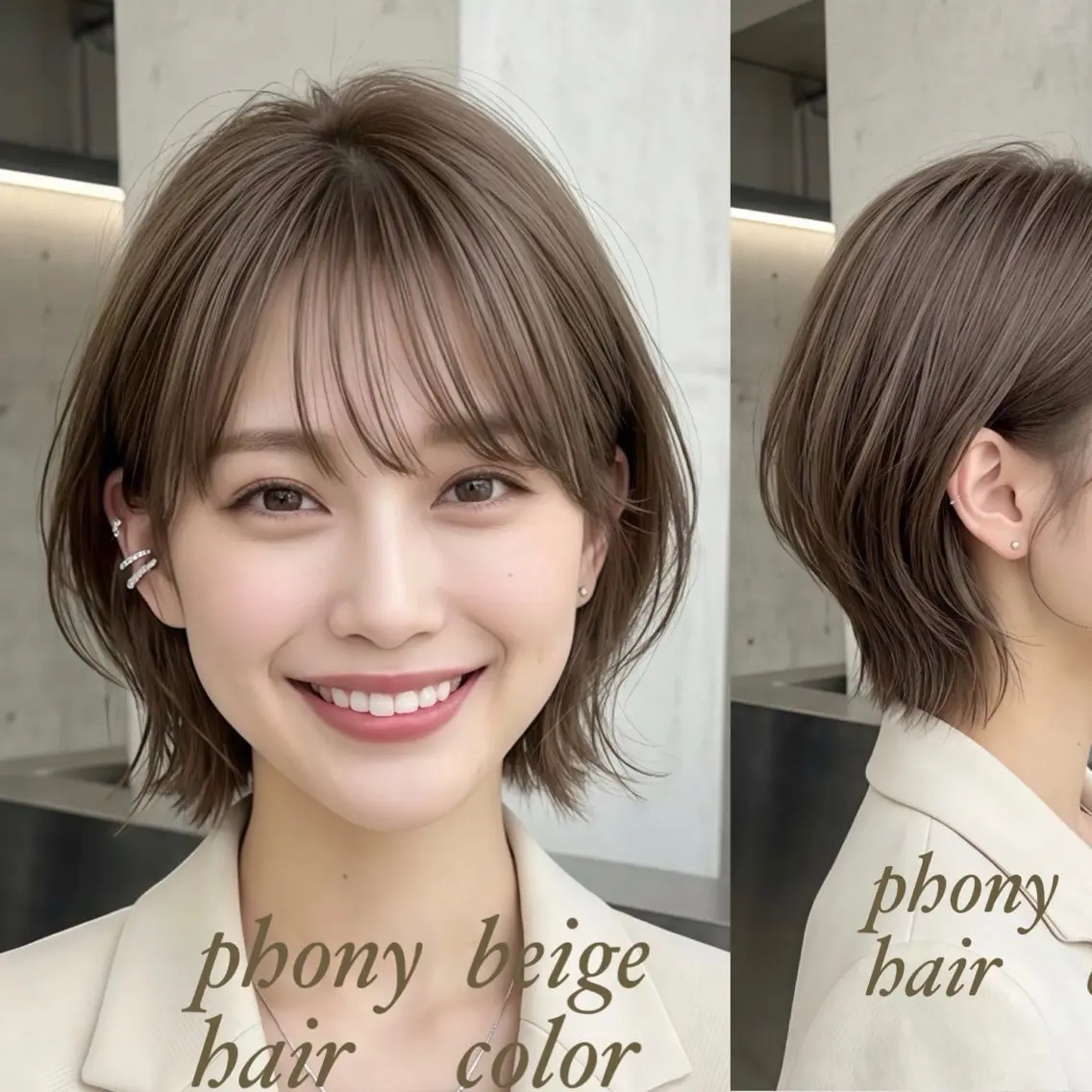 ショート カラー カット ヘアカラー M.SLASH 辻 孝志のヘアスタイル