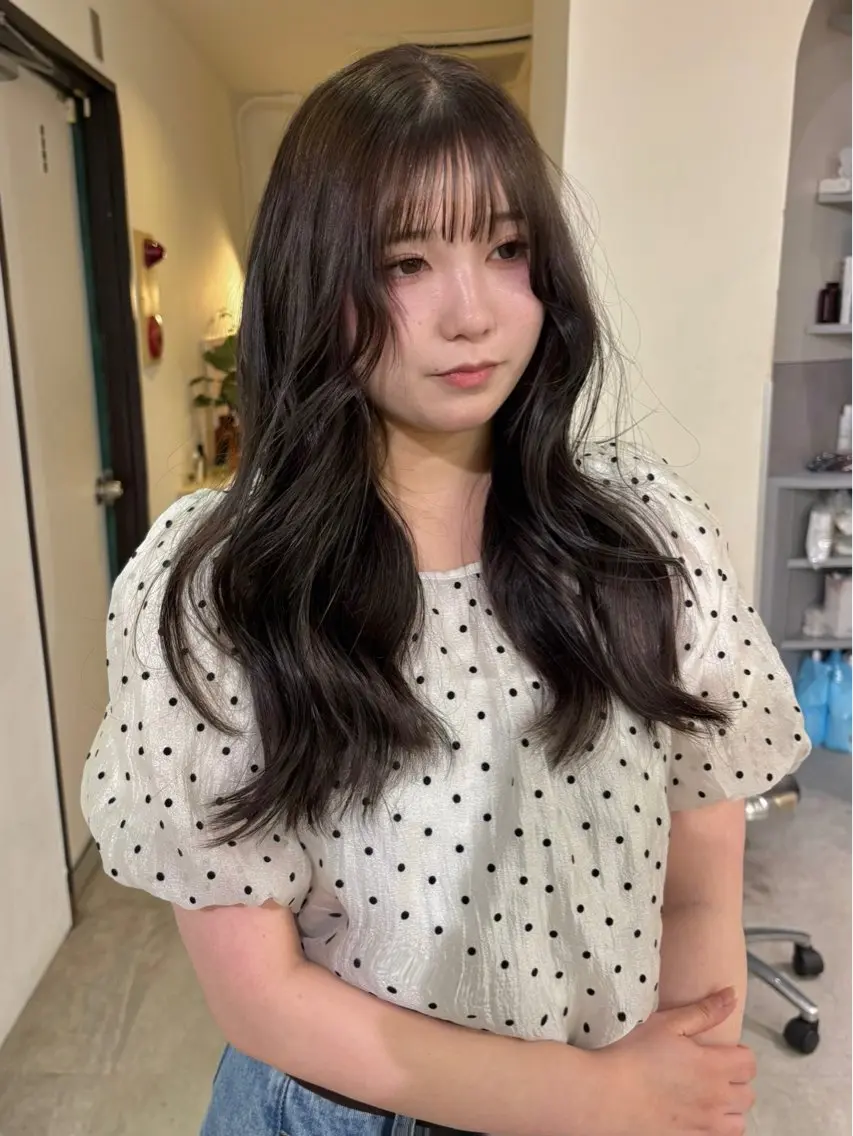 ロング ヘアカラー Hikari / 天神大名/暖色カラーのヘアスタイル