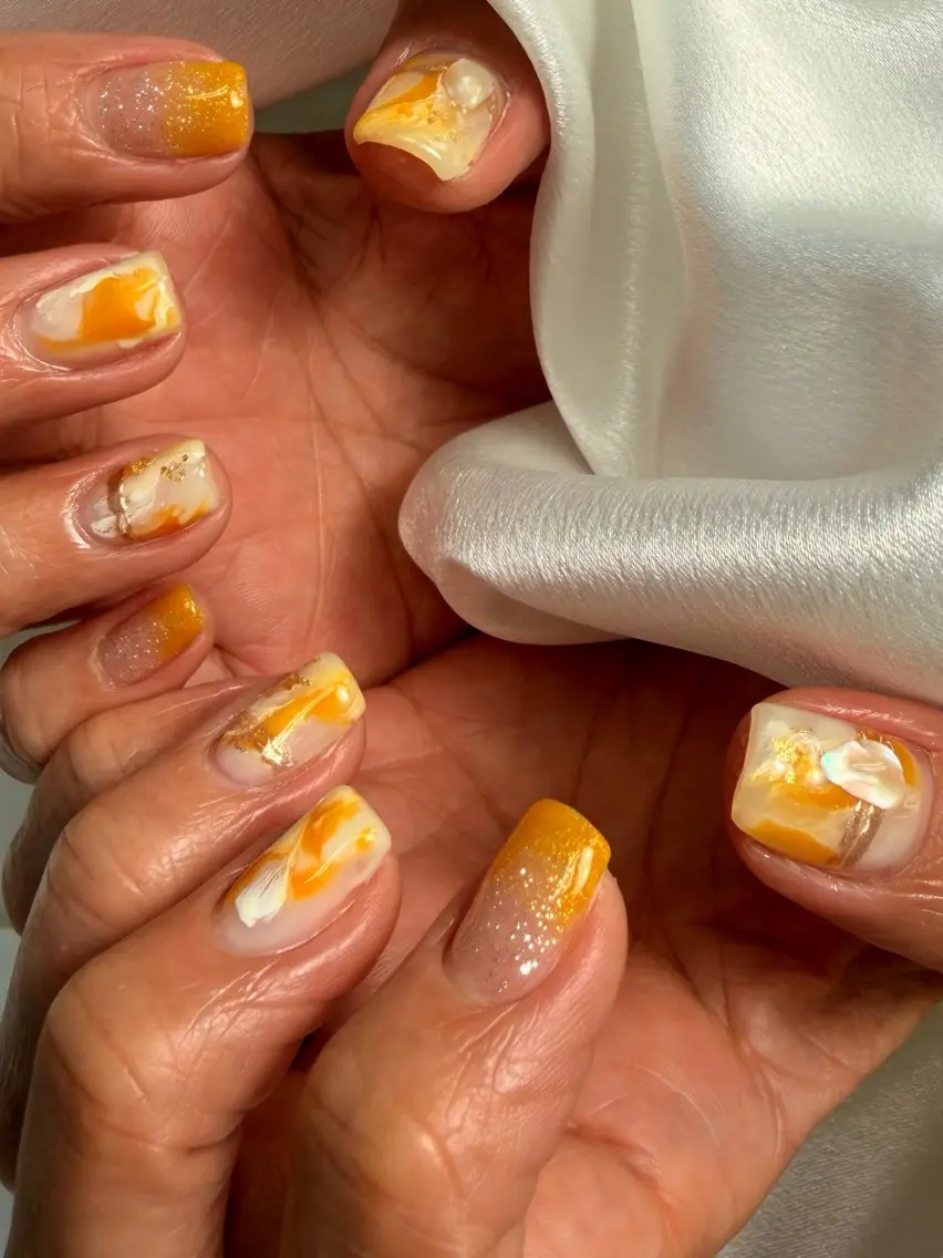 ネイル ハンドネイル nail salon BrooChillのネイルデザイン