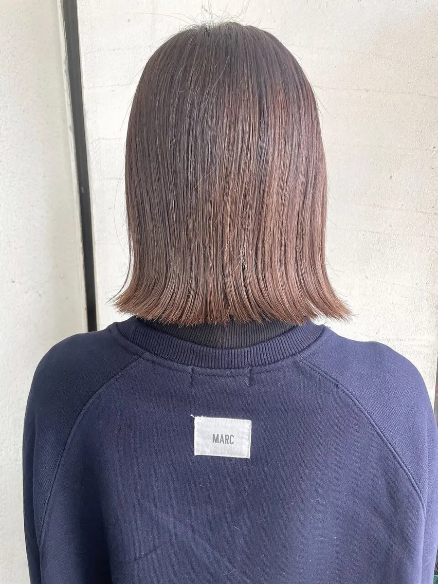 ショート ヘアカラー トリートメント Chihiro .のヘアスタイル