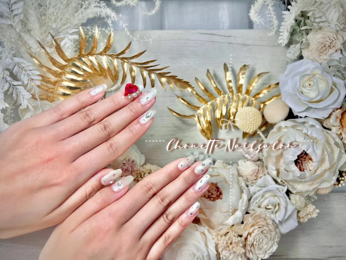 ミディアム ハンドネイル Chouette Nailのネイルデザイン