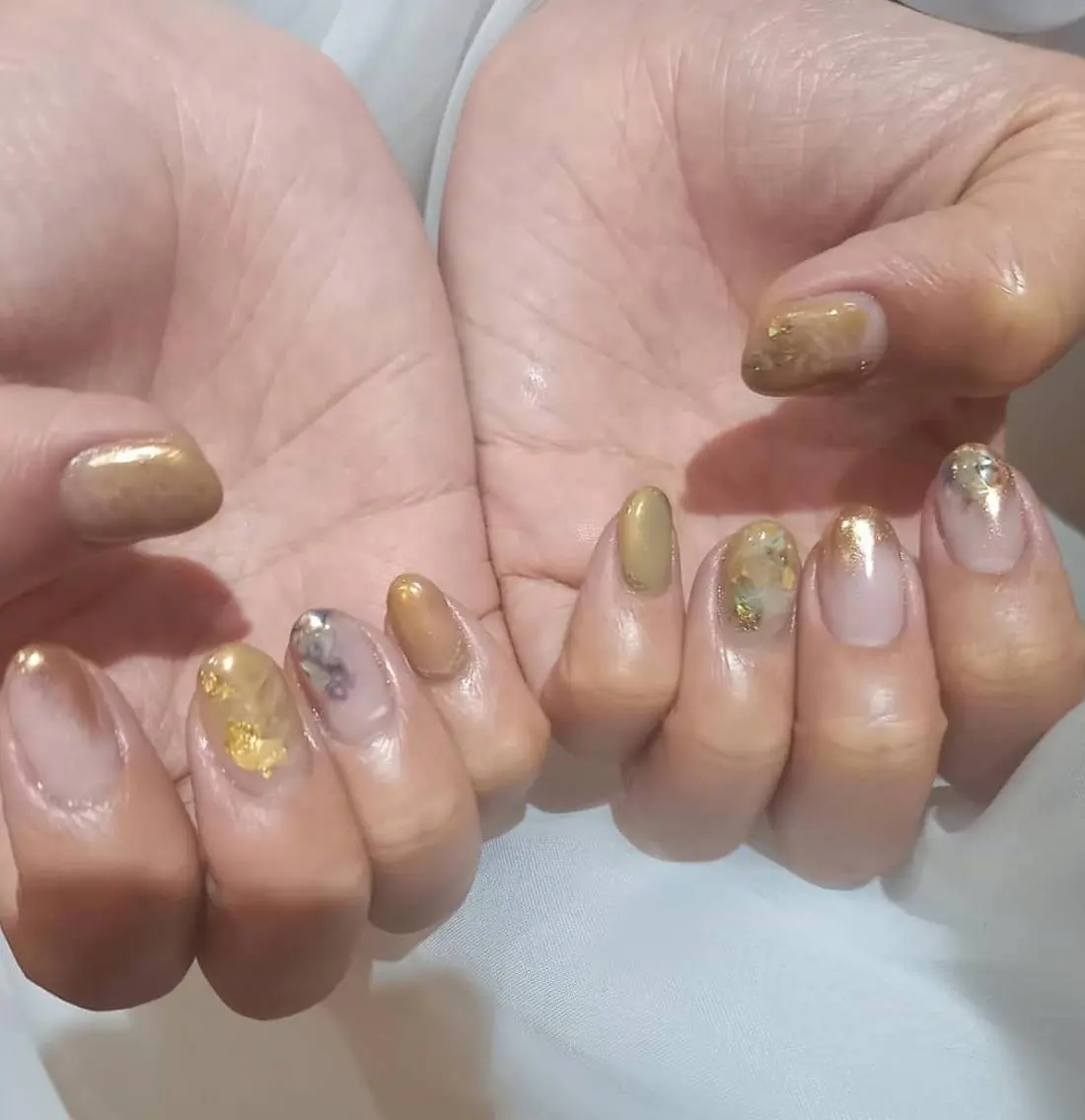 ネイル ニュアンスネイル ヘアメイクネイリスト hidemi中目黒のヘアスタイル