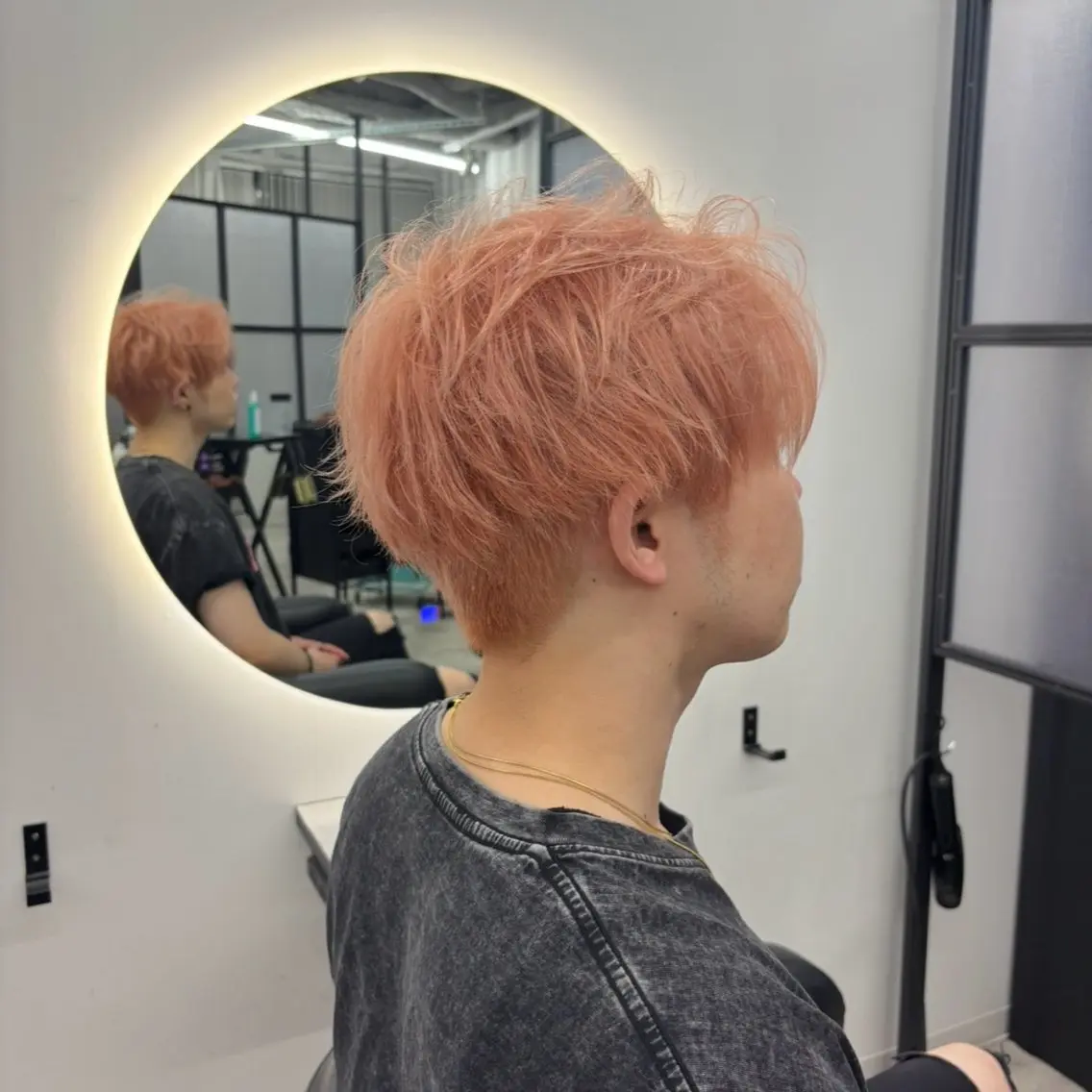 カラー メンズ ヘアカラー Ren. 🦋デザインカラーのヘアスタイル