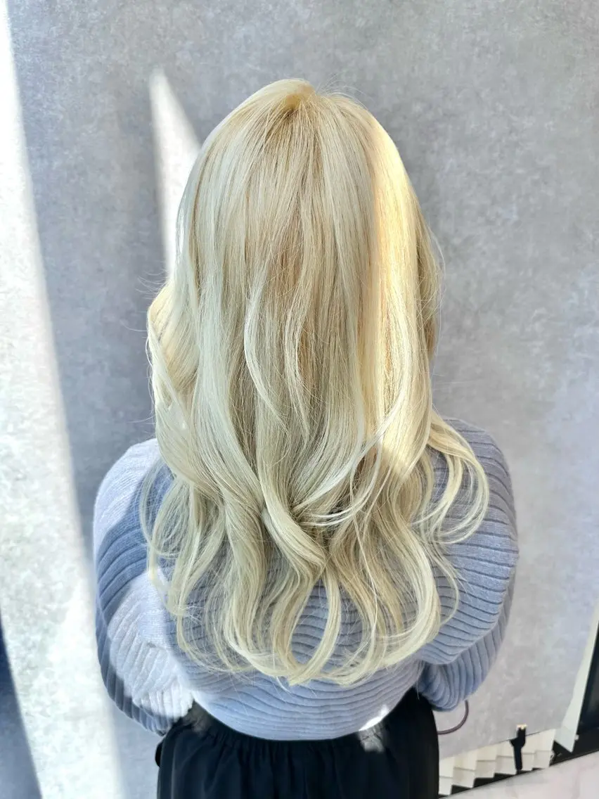 ロング カラー 【𝐀𝐬𝐡大森】 石崎竜祐のヘアスタイル