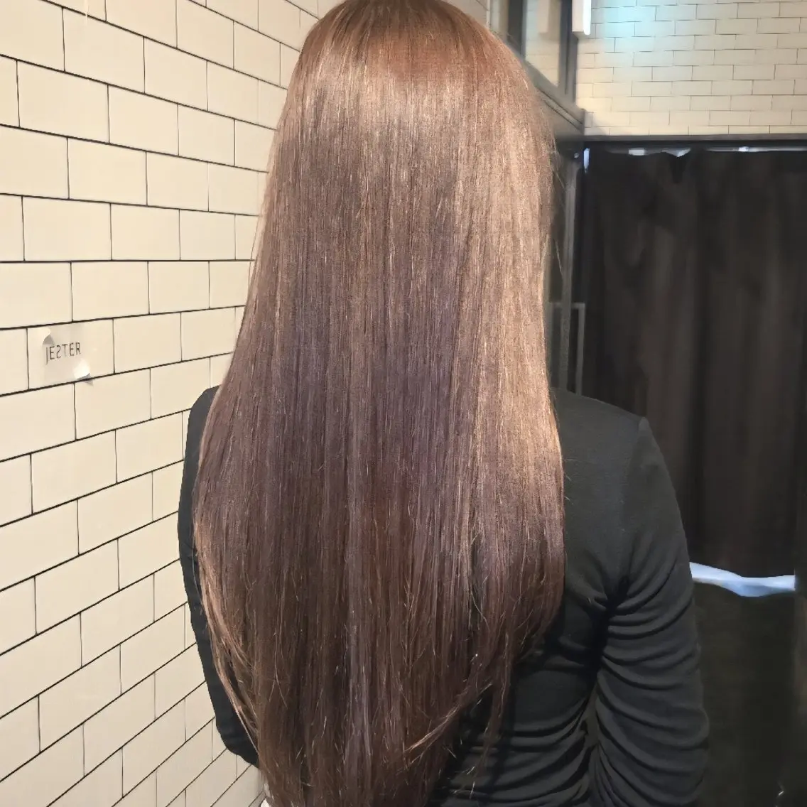 カラー 艶髪縮毛矯正×透明感 カラー◎mikuのヘアスタイル