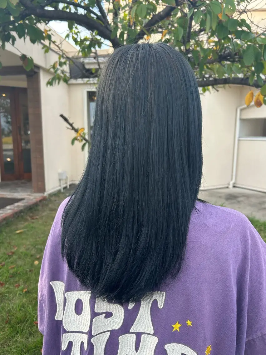 カラー ヘアカラー トリートメント 木戸 彩乃のヘアスタイル