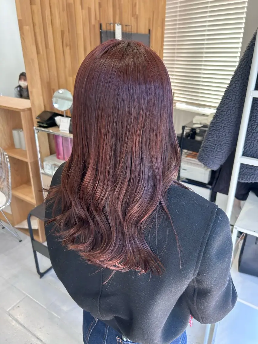 カラー レイヤーカット⛓ hina🩶のヘアスタイル