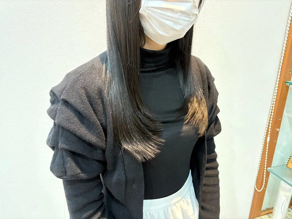 ロング レイヤーカット アメイジングヘアー 千歳店　福嶋のヘアスタイル