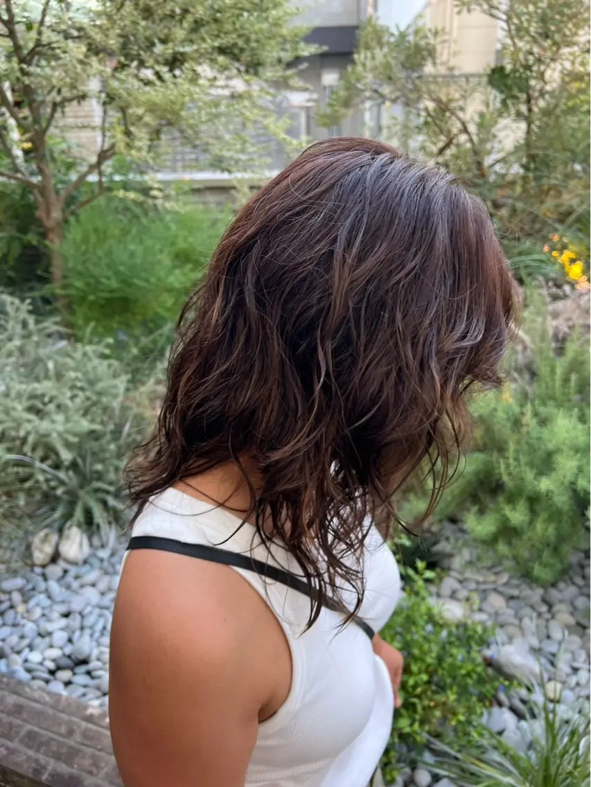 パーマ 岸本 謙生のヘアスタイル