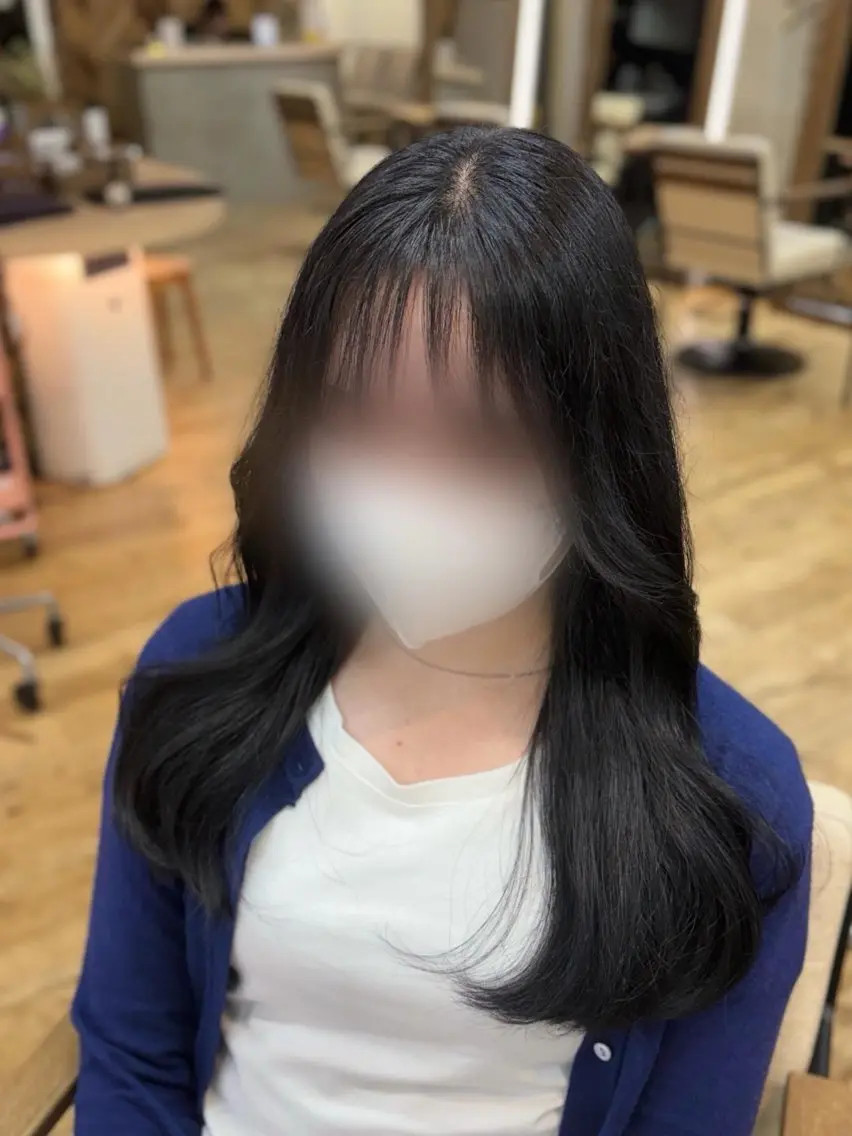 カラー ヘアカラー 🌱 ‎‎愛彩 ໒꒱‪.⋆⟡のヘアスタイル