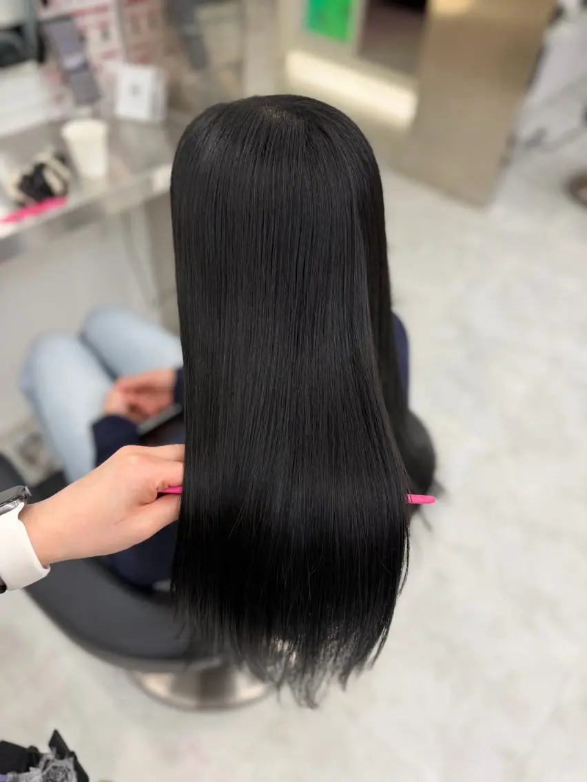 カラー カット ヘアカラー トリートメント 透明感カラー🎀艶髪 Anju/渋谷🎀のヘアスタイル