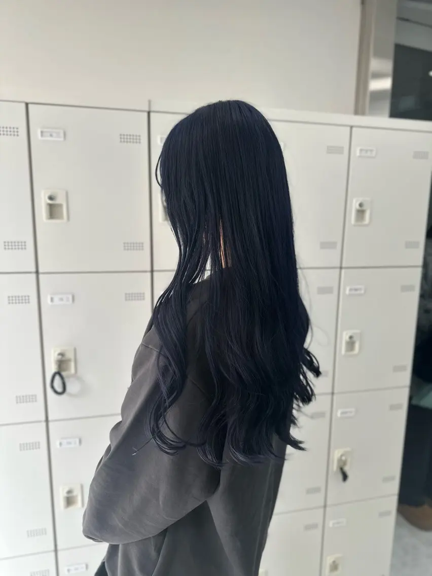 ロング カラー ヘアカラー トリートメント ヘッドスパ ヘアセット 似合わせstyle ❤︎misaki❤︎のヘアスタイル