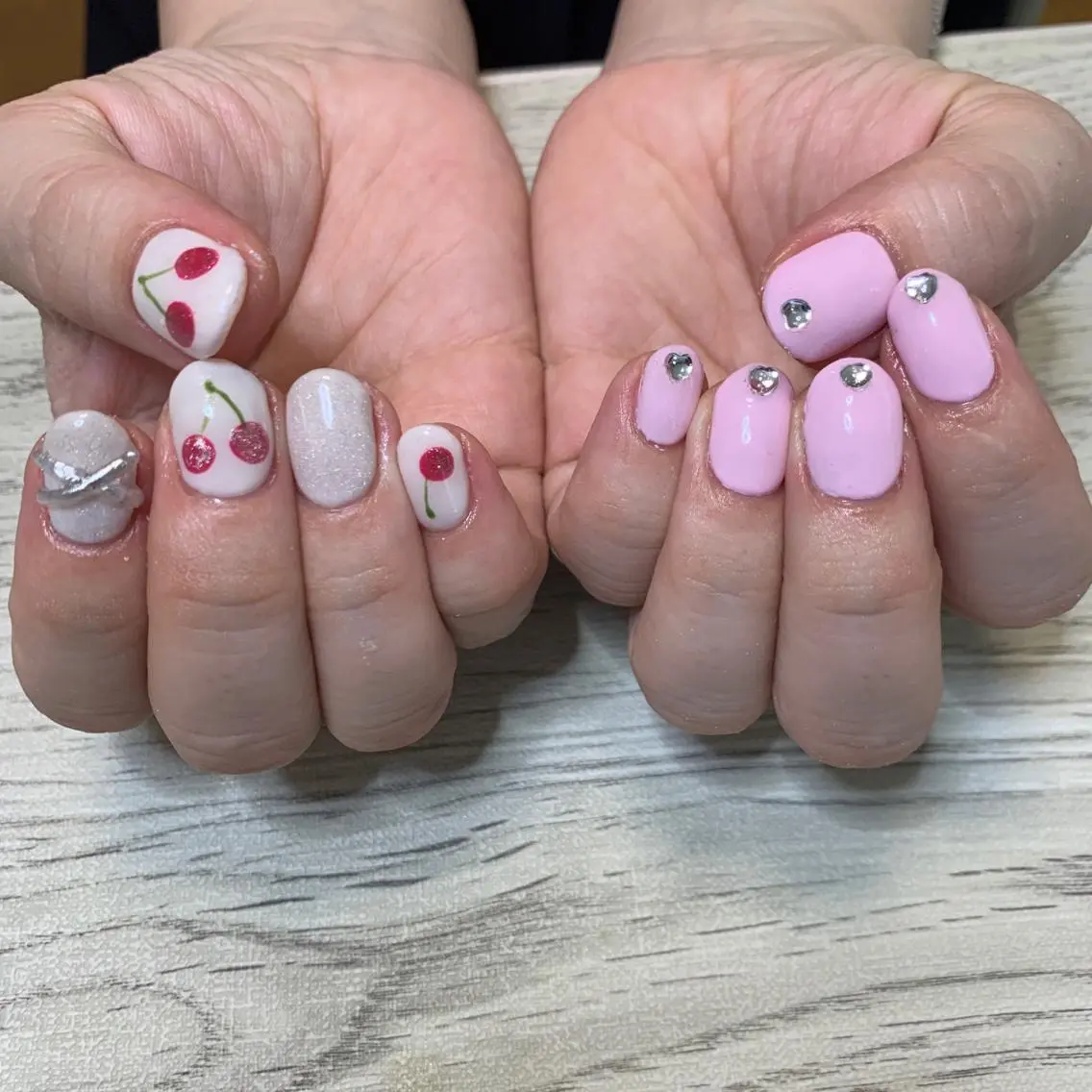 ネイル アートネイル 持ち込み スカルプネイル シンプルネイル ハンドネイル フットネイル Adite nailのネイルデザイン