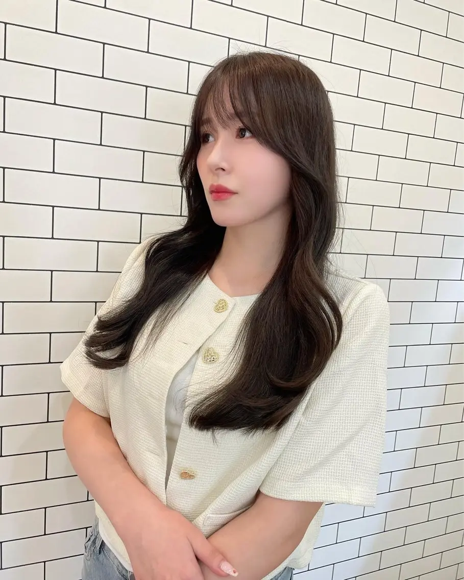 【💐ご新規様限定💐】韓国風カット+艶カラー+炭酸シャンプー付きの写真