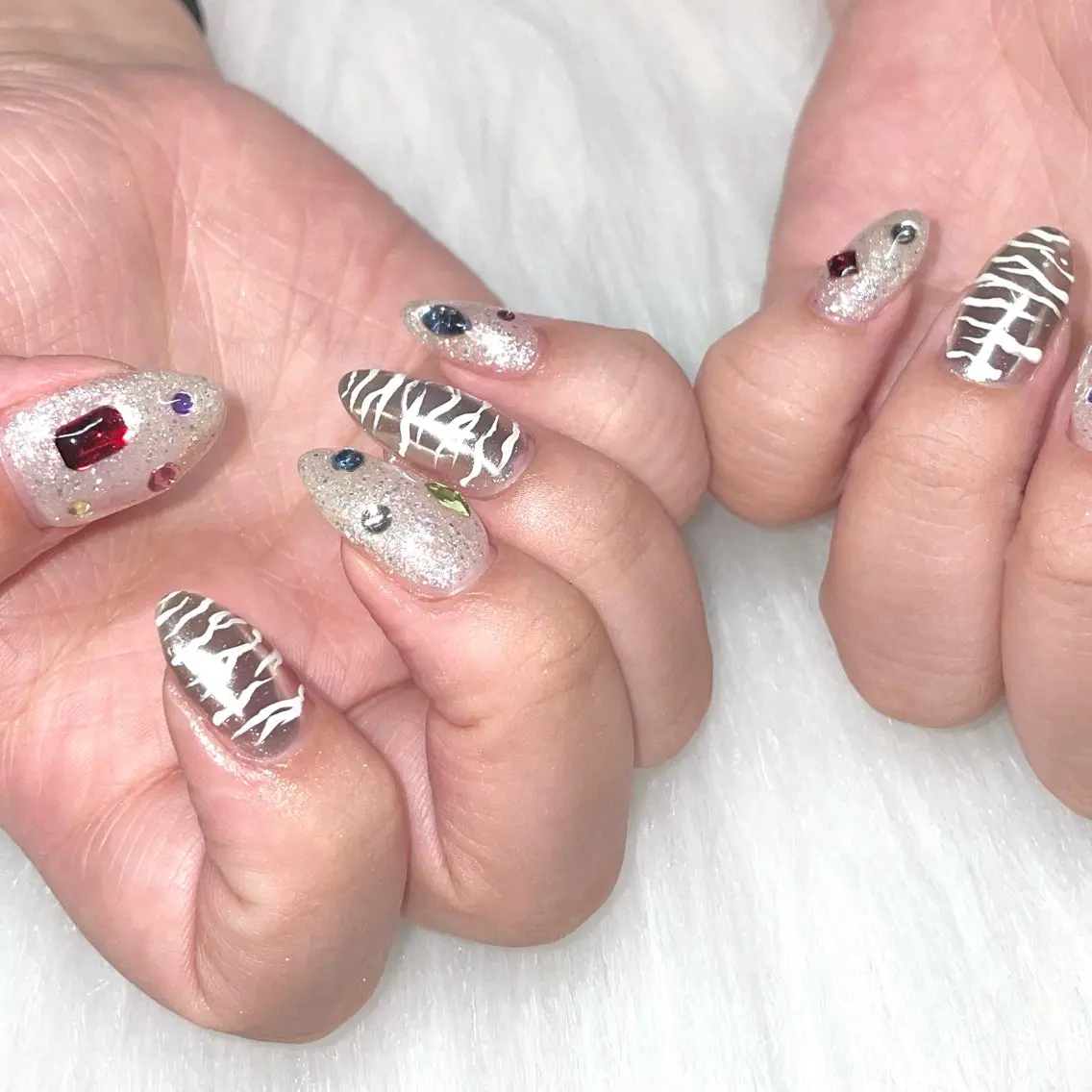 ネイル ハンドネイル Nail ヌシん家 AKANEのネイルデザイン