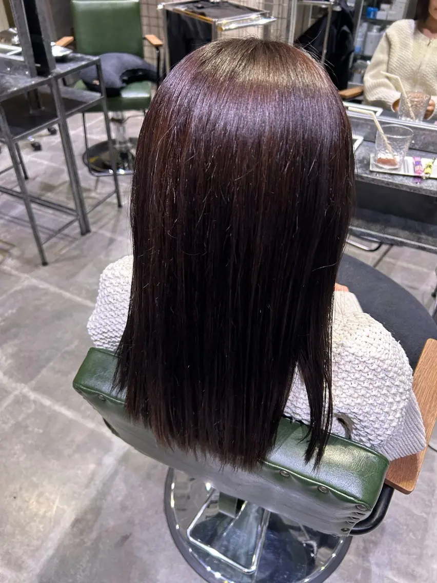 セミロング カラー ヘアカラー Retsu /UniQのヘアスタイル