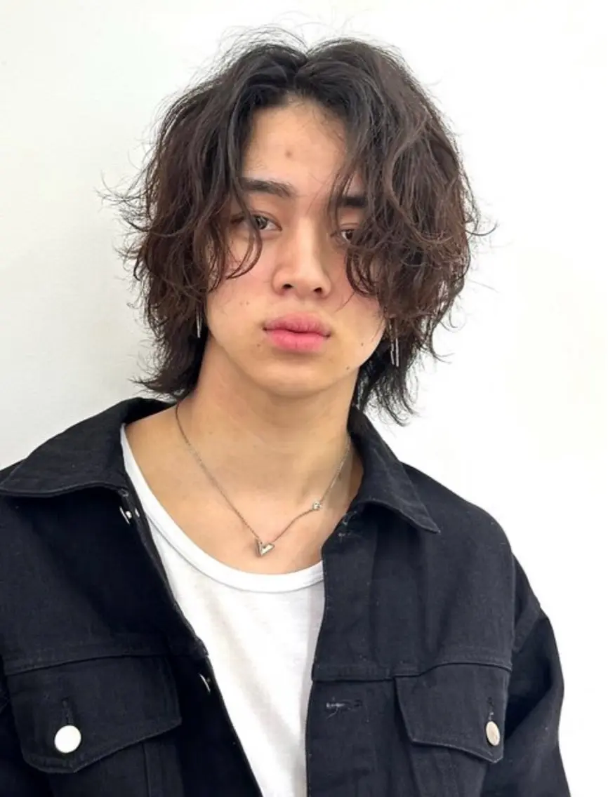 パーマ カット パーマ 白井 世那のヘアスタイル