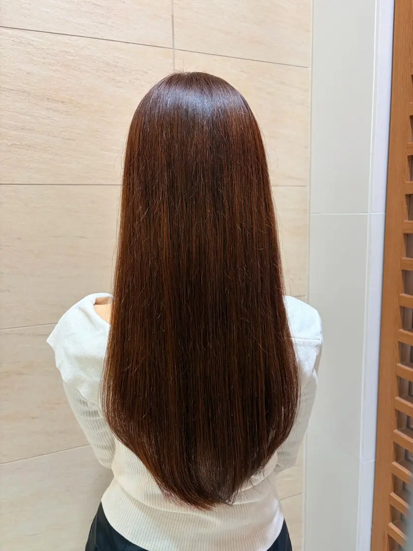ロング 森 花里奈のヘアスタイル