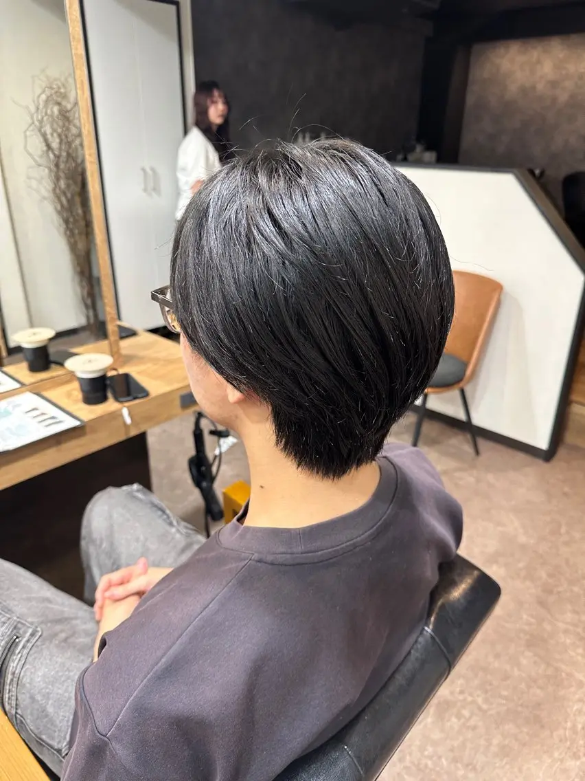 カット✂️(ショートカット限定)+10分ヘッドスパ💆♀️の写真