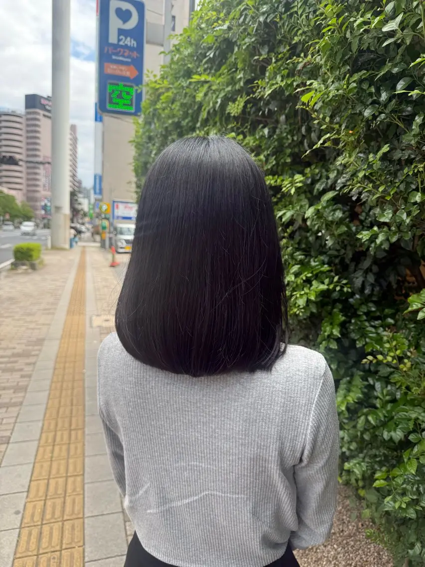 ミディアム 五十嵐 美玖のヘアスタイル
