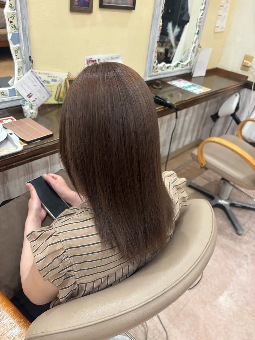 カラー 土井 萌花のヘアスタイル
