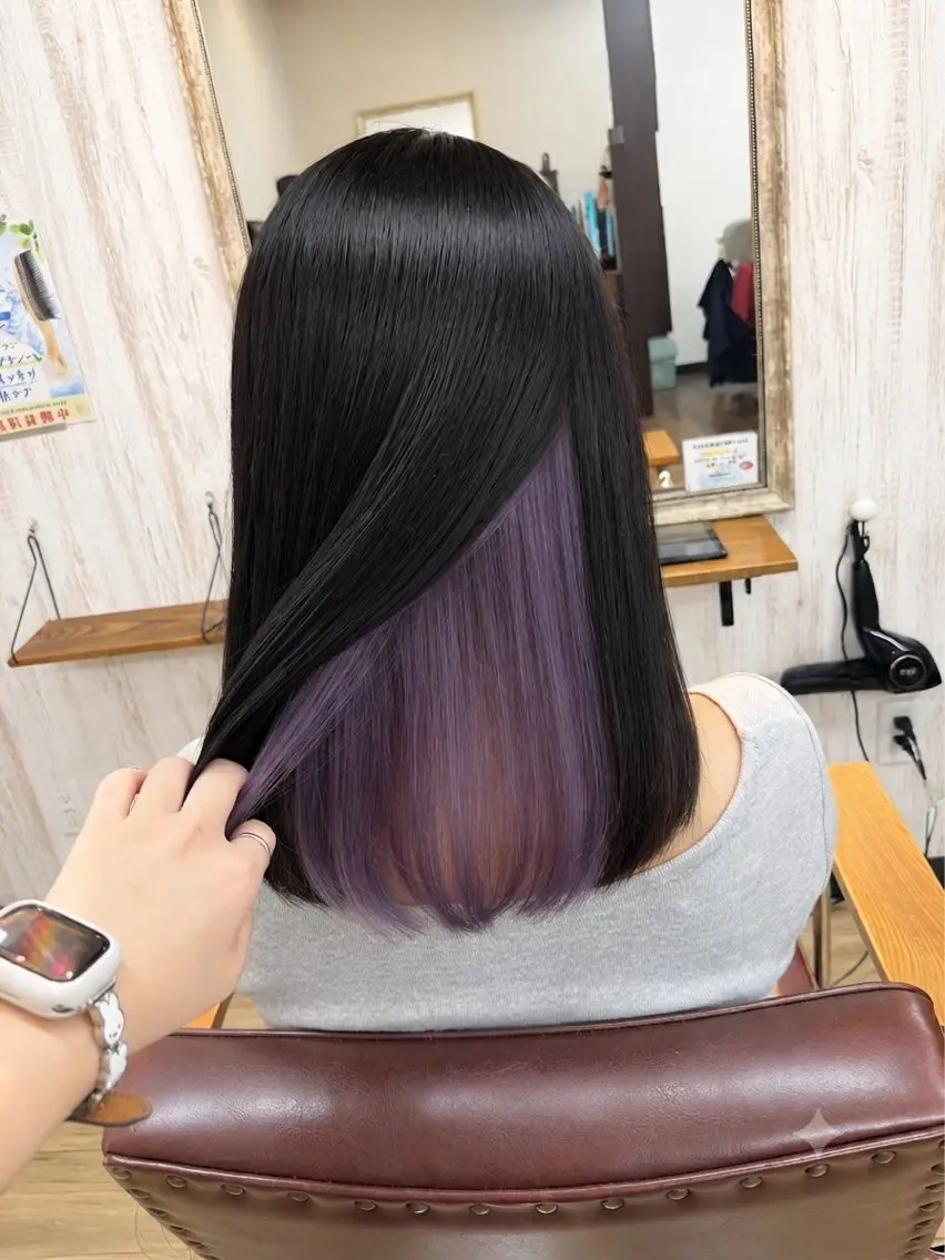 カラー ヘアカラー カラー🌈ᵕ̈* 南部すみれのヘアスタイル