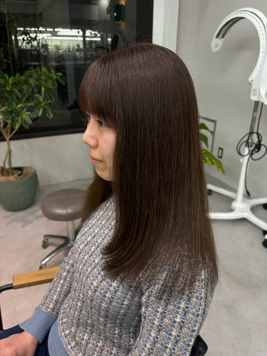 セミロング カラー DEEokazaki sae.Aのヘアスタイル