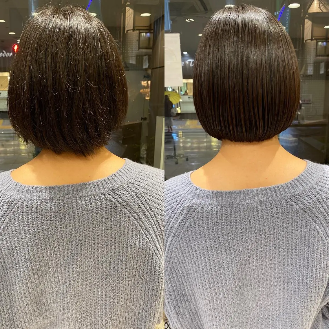 ショート パーマ ストレートパーマ 寺内 紳悟のヘアスタイル