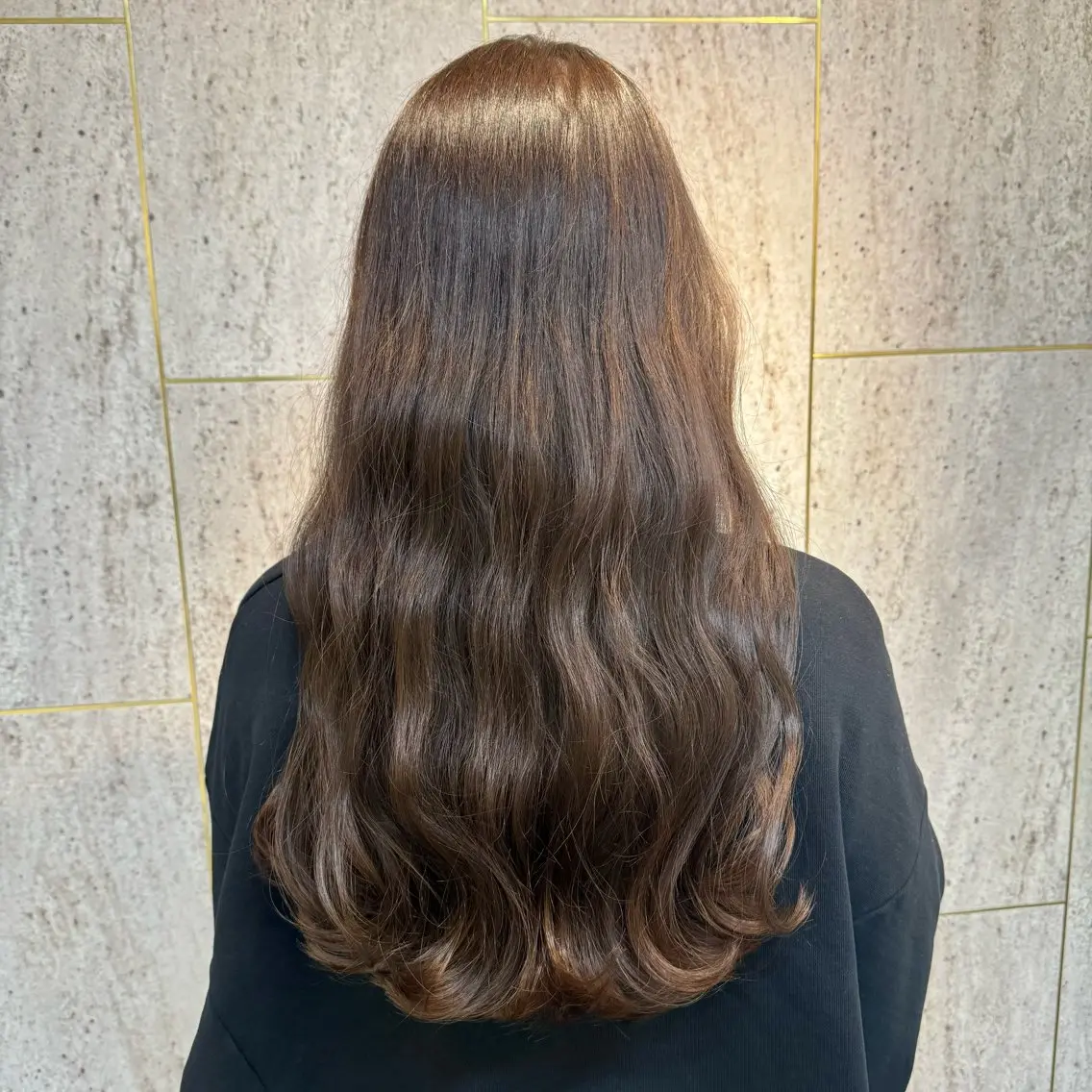 ロング カラー 髪質改善 トリートメント カット ヘアカラー トリートメント ヘッドスパ 木原良 (キハラ リョウ)のヘアスタイル