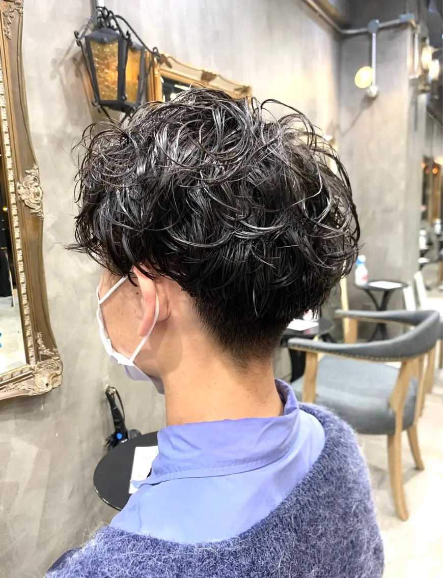 パーマ メンズ カット パーマ 髪質改善/縮毛矯正 /DAIKIのヘアスタイル