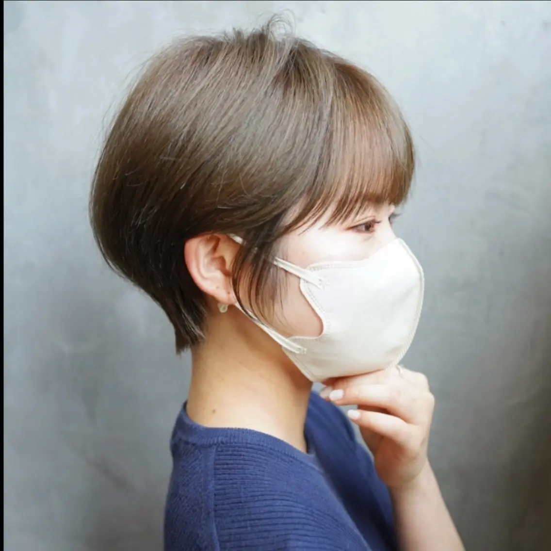 ショート カット はまだ かんたのヘアスタイル