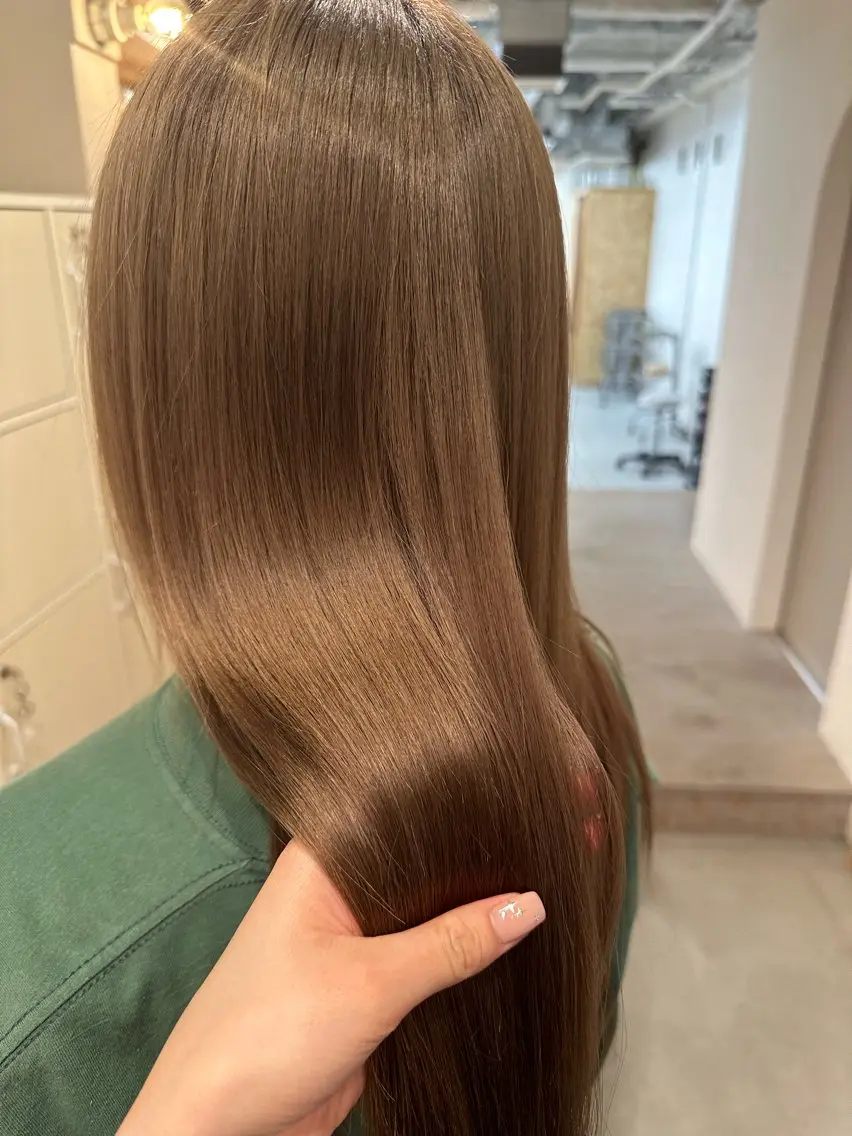 ロング トリートメント 松本 莉央のヘアスタイル