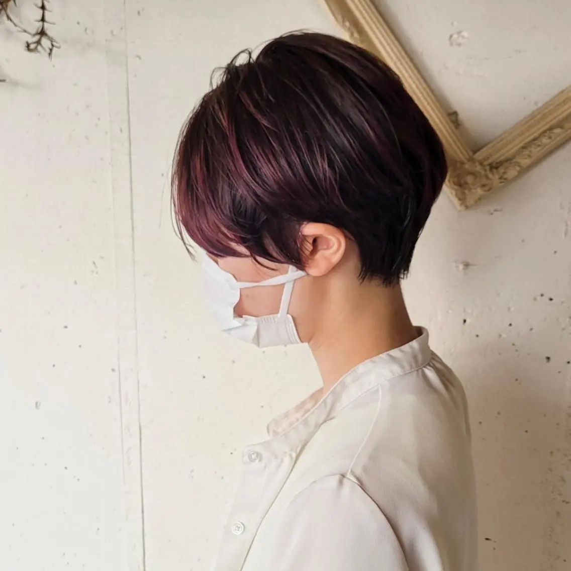 ショート カラー いまじゅく あおいのヘアスタイル