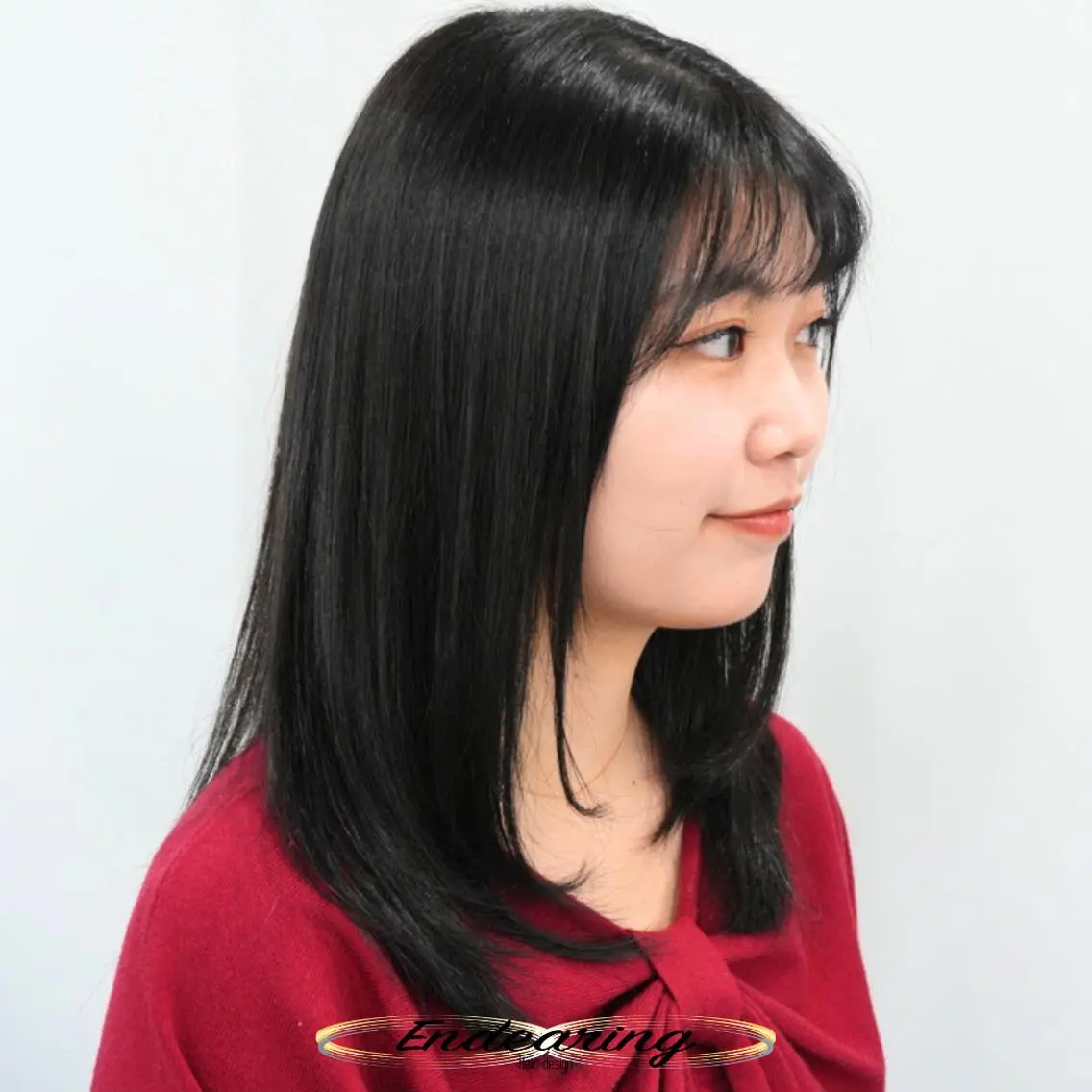 カラー ベージュカラー 透明感カラー オリーブベージュ カット ヘアカラー Endearing 銀座/レイヤーカットのヘアスタイル