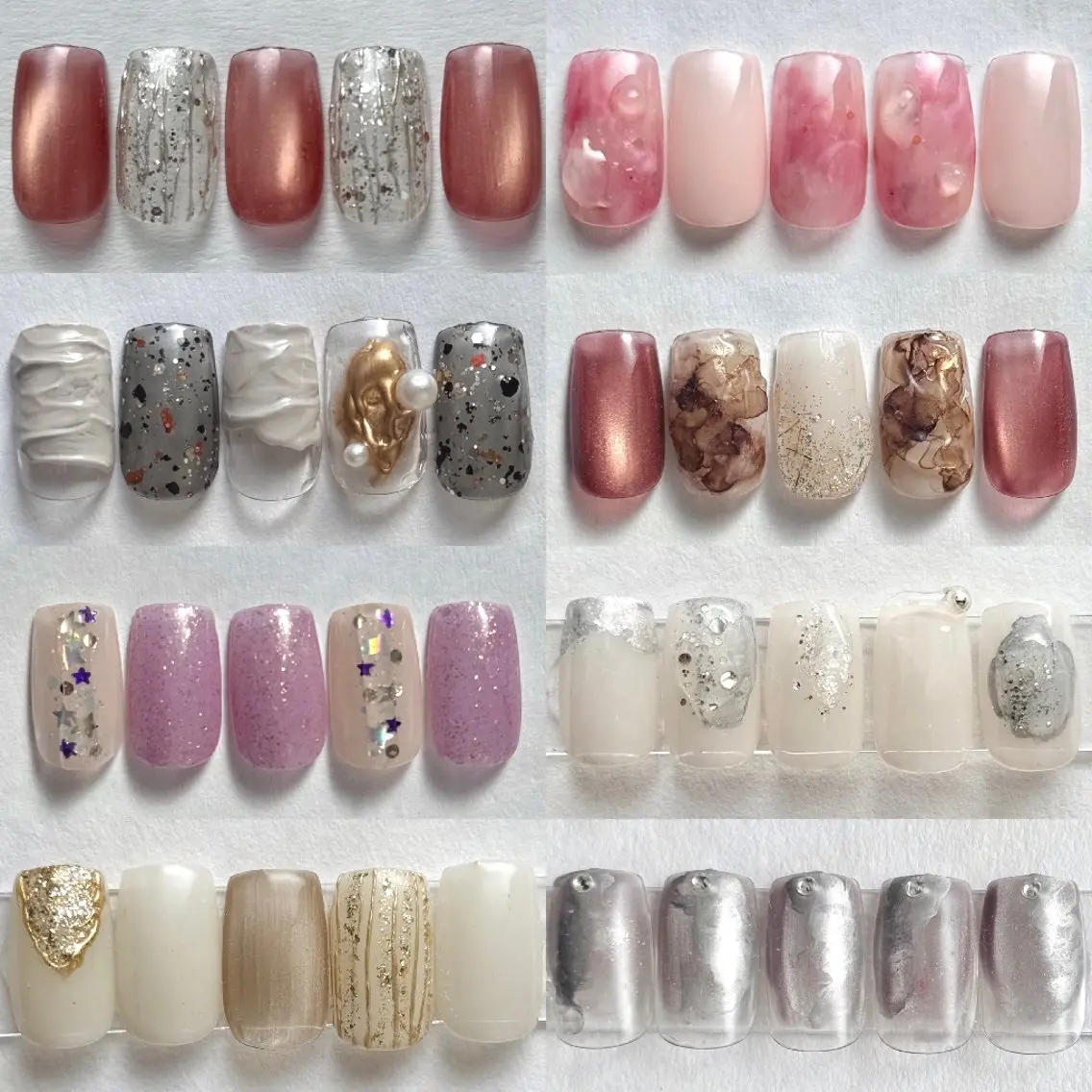ネイル ジェルネイル マグネットネイル マグネットワンカラー ニュアンスネイル ワンカラーネイル ハンドネイル muum_nail 新宿2分 三丁目1分のネイルデザイン