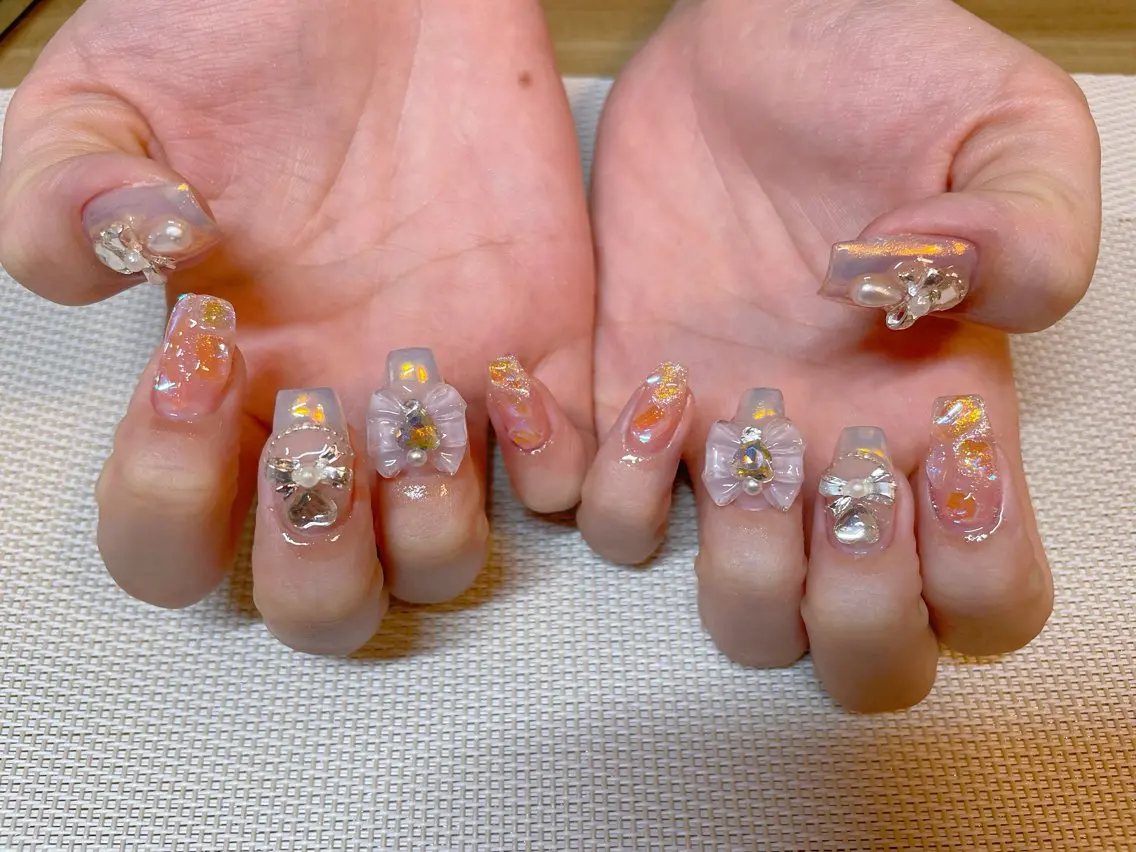 ネイル ミラーネイル ハンドネイル エン Nail salonのネイルデザイン