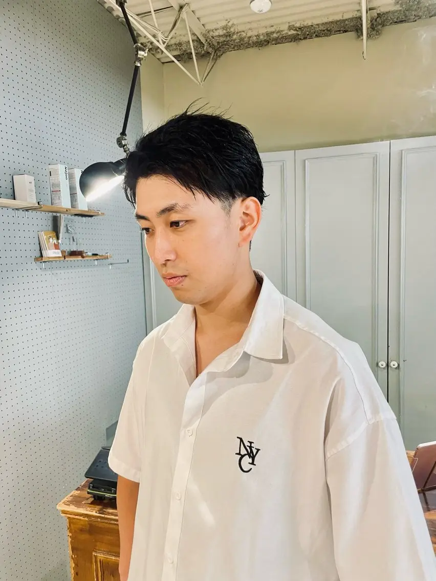 ショート メンズ ボブ カット トリートメント 🤩噂のMr.髪ポジ ティブ®️yu🤩のヘアスタイル