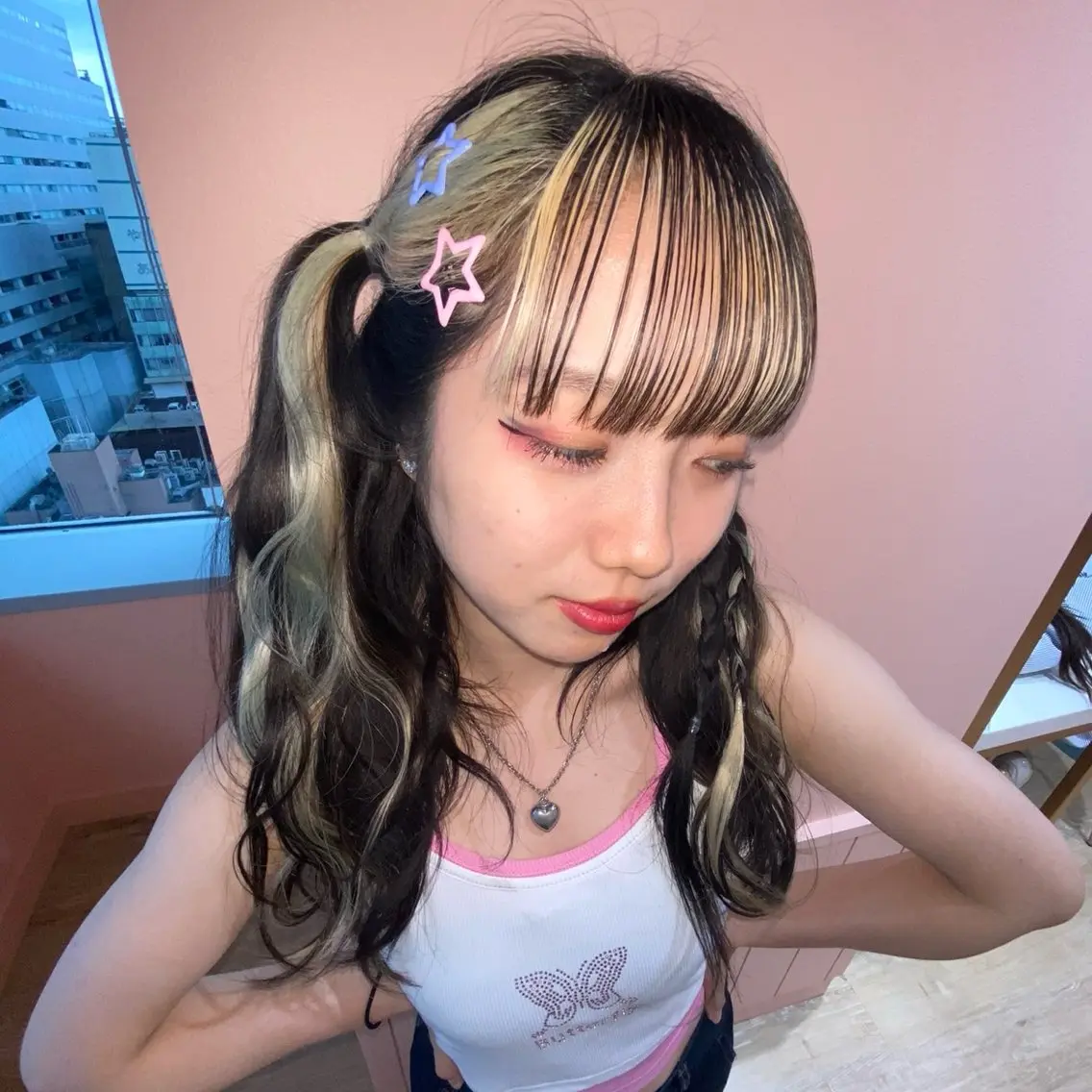 ロング ヘアアレンジ mei 撮影モデル募集中!のヘアスタイル