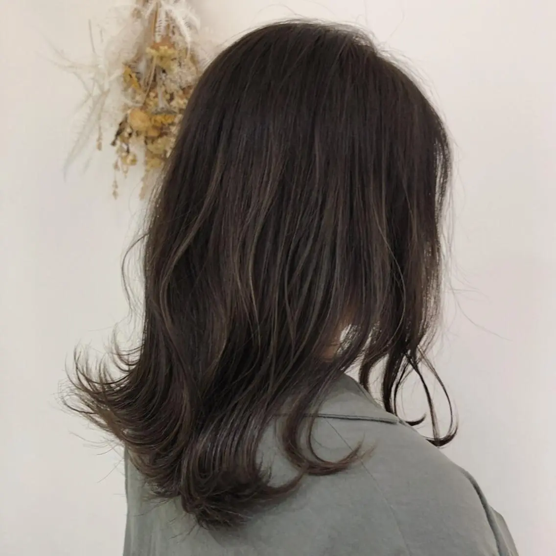 セミロング カラー 【髪質改善】 梅田　聡のヘアスタイル