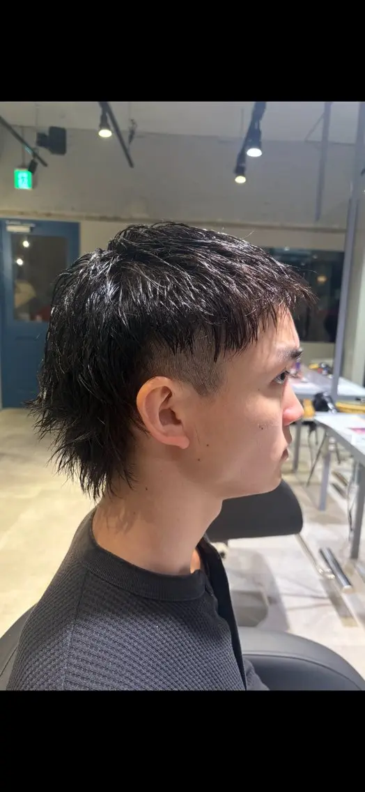 メンズ マレットヘア 高橋 諒のヘアスタイル