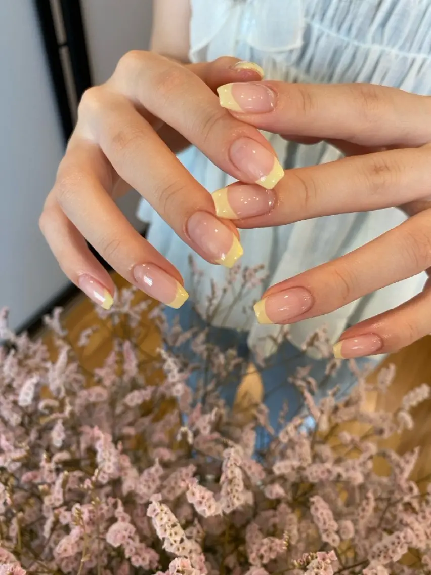 ネイル ハンドネイル crystal ⭐︎ colorのネイルデザイン