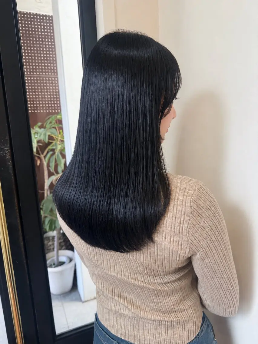 ミディアム パーマ モデル様 募集中💖ゆりのヘアスタイル