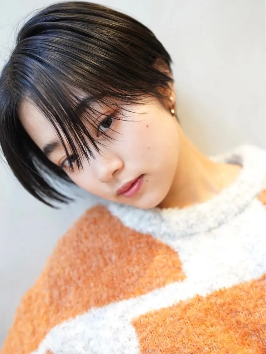 ショート ハンサムショート ショートヘア 🍒暖色カラー🍒 渋谷/YUUのヘアスタイル
