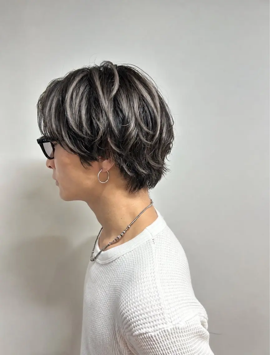 【メンズ限定🔥】立体感ハイライトカラー🖤の写真