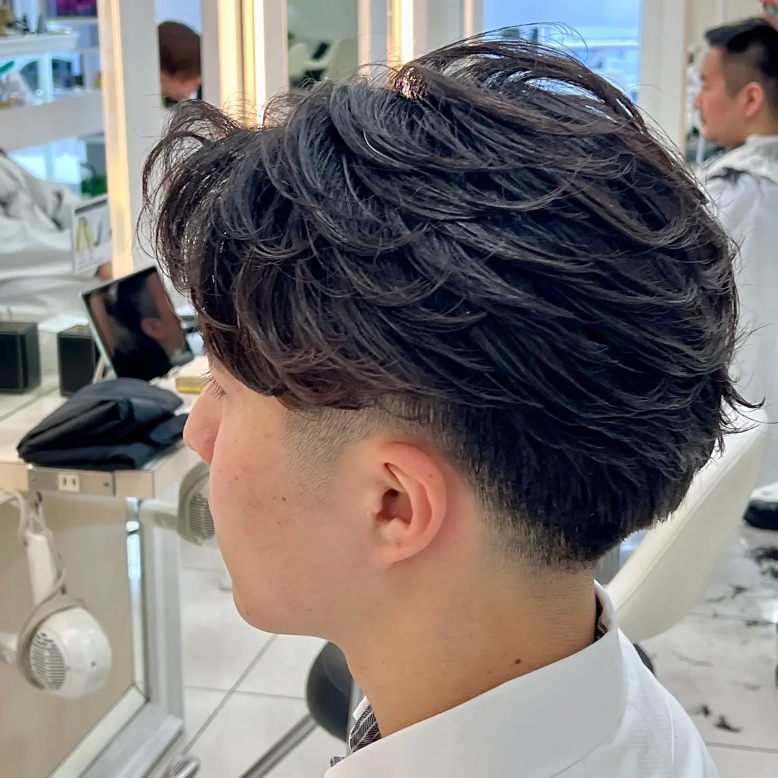 💆【メンズのフルコース✨】カット+眉カット+炭酸スパ✨+クイックトリートメントの写真